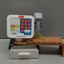 Fisher-Price Toddler Learning Toy Laugh & Learn Count & Shop Cash Register Play Store with 20 Pieces for Pretend Play Kids Ages 2+ Years