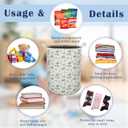 Golf Laundry Basket Hamper, Golf Nursery Decor, Golfing Lover Golfer Gifts Foldable Clothes Toys Books Storage Box Bins Baskets Organizer for Kids Bedroom Bathroom Sports Room