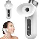 Eye Steamer for Dry Eyes, Heated Eye Steam Sprayer, Portable Nano 2 in 1 Eyes Mist Steamer, Rechargeable Heated Eye Masks for Moisturizing & Cleaning for Face for Home & Travel Use