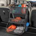 High Road CarCubby Car Storage Organizer - SUV Trunk Organizer, Passenger Seat Organizer or Back Seat Storage With 3 Easy-View Mesh Bins