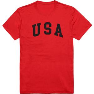 Rapiddominance America Basic Tees (Red, L)