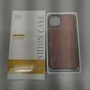 Wood Case for iPhone 14 Plus - Real Natural Wood,- Slim Shockproof Hybrid Wooden Cover (Rosewood, iPhone 14 Plus)