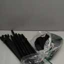 Room Divider Single Panel, 71''W x 71''H Height Adjustable Large Room Divider Panel for Office, Fabric Portable Privacy Screen Wall Divider for Room Separation, Black Freestanding Partition Separators