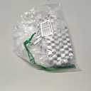 PAZIMIIK Checkered Makeup Bag for Purse Portable Zipper Make Up Pouch Small Cosmetic Case for Travel Accessories (6PCS Black)