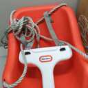 2-in-1 Snug 'n Secure Swing - Red with White Bar, Ages 9 Months to 4 Years