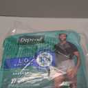 Depend Fresh Protection Adult Diapers, Incontinence Underwear for Men, Disposable, Maximum, Large, Grey, 17 Count