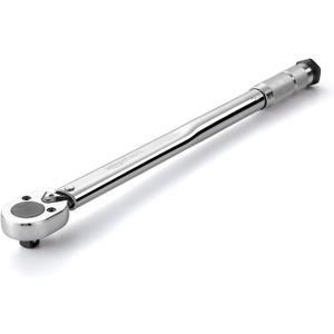 Amazon Basics 1/2-Inch Drive Click Heavy-Duty Torque Wrench with Audible Click, High Accuracy, 25-250 ft-lb, 33.9-338.9 Nm
