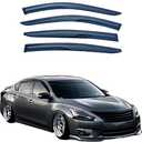 Tape On Window Visors Rain Guards Compatible with Nissan Altima 2019-2025,Side Vent Visors Window Deflector Rain Guard Shade,Fits 19-25 Altima,Weatherproof & Easy Installation,Car Accessories
