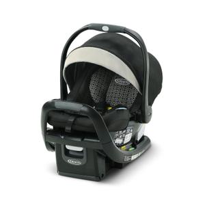 Graco SnugRide SnugFit LX Infant Car Seat, Baby Car Seat with Anti-Rebound Bar for Extra Safety, SnugLock Easy Install Carseat, 1-Hand Adjustable Handle, No-Rethread Harness, Baby Essentials, Pierce, Manufacture Date: 2026/03/18