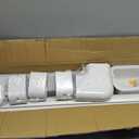 4'' 16 Ft Mini Split Line Set Cover with Flexible Pipe, Upgrade PP Heat-Resistant & Paintable, Central AC and Heat Pumps-Full Set, No Other Parts Needed