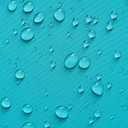 2 x Phantoscope Pack of 2 Outdoor Waterproof Solid Throw Decorative Pillow Cover Decorative Square Outdoor Pillows Cushion Case Patio Pillows for Couch Tent Sunbrella, Teal Blue 12x20 inches 30x50 cm