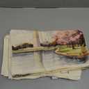 6 Pcs Tote Bag Watercolor City Souvenir Gift Women Travel Gifts Grocery Shopping Bag