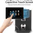 Hipresso Super Fully Automatic Espresso Coffee Machine-7" HD TFT Touchscreen with Milk Frother 19 Bar Pressure