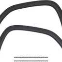NewYall Front Left and Right Fender Flare Wheel Arch Trim Molding for GMC Sierra 1500 2019 2020 2021 2022 2023 2024