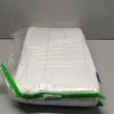 HARBOREST Cooling Cube Pillow - Side Sleeper Pillow for Neck and Shoulder Pain, Memory Foam Pillow Cube Pro with Adjustable Firmness,24"x12"x4" (White-ice)