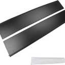 2 Pcs Door Window Trim Panel,Rear B Pillar Applique for Ram 1500 2019 2020 2021 2022 2023 2024 2025 Replaces 68292930AD 68292931AD