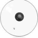 Glass Slow Cooker Lid SCRC507-W Replacement for Rival Slow Cooker 5 Quart Replacement Round Glass Lid