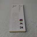 Rii RK100+ Multiple Color Rainbow LED Backlit Large Size USB Wired Mechanical Feeling Multimedia PC Gaming Keyboard,Office Keyboard for Working or Primer Gaming,Office Device