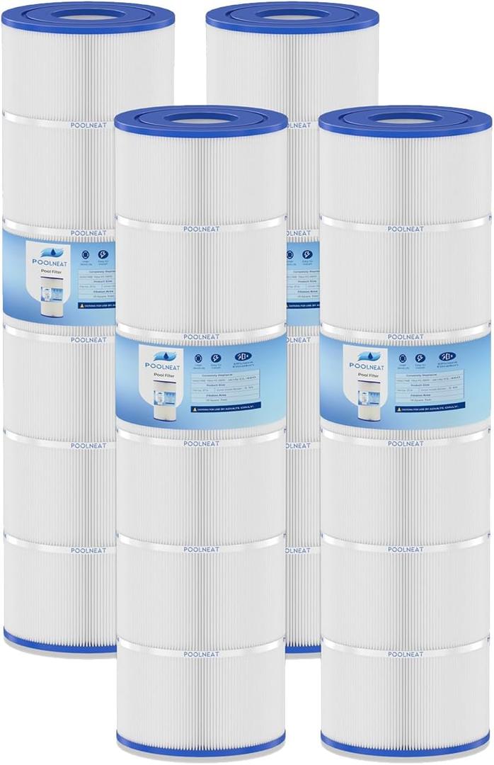 Jandy CL460 Pool Filter Cartridge Replacement for CV460, PJAN115,C-7468, PJAN115-PAK4,FC-6410, FC-0810, XLS-705,115sq.ft, 4Packs