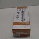 LEVERLOC 2 Pack Shower Grab Bars for Bathtubs and Showers, Easy to Install Suction Shower Handles for Bathroom Removable Handrails for Seniors Elderly Heavy Duty Safety Grip Waterproof Drill Free Gray (16.8 2 Set)