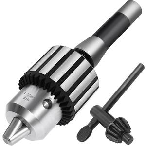 Earl Diamond Super Heavy Duty Drill Chuck 1/2" Capacity with R8 Shank Precision Integrated & K32 Key (R8-B16)