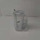 G.E.T. Heavy-Duty 1 Gallon Plastic Pitcher with Lid, Clear, BPA Free