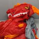 Morph Costumes Adult Inflatable Dragon Costume Ride-on Blow up Dragon Costume Adult Halloween Costume
