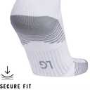 adidas Unisex Copa Zone Soccer Socks for Men and Women, Over The Calf (Large, White/Black)