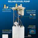 PHILTOP FG1478 Electric Fuel Pump Assembly Fit for E-350 Super Duty 2011-2016 5.4L, E-250 2011-2014 4.6L, E-350 Super Duty 2011-2019 6.8L, E-150, E-450 Super Duty, E-450 Super Duty
