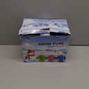 KEUCL Snow Tube, 3Packs for The Whole Family Inflatable Snow Sled for Kids and Adult, Thickened Heavy Duty Hard Bottom Sleds for Snow with Handles, Winter Toys for Outdoor Sledding Snow Tube Sports (Green, Red, Blue)