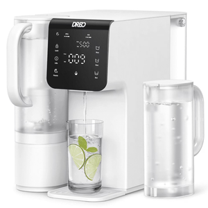 DREO Reverse Osmosis Water Filter Countertop, 7-Stage RO Water Filtration System, Installation-Free, Reduce TDS, Water Filter Pitcher for Home, Kitchen, 3:1 Pure to Drain, WF511 Upgraded