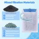 Large Aquarium Filter Cartridges (6-Pack) for Tetra Whisper Bio-Bag Power Filters & Tetra ReptoFilter  Replacement Filters for Cleaner, Clearer Water