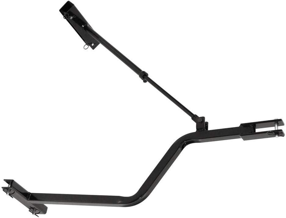 EARTHQUAKE 1692327 Chipper-Shredder Tow Bar Kit, Fits All and Tazz Chippers, Adjustable Brace Height, Fits Most ATVs or Lawn Tractors, Heavy Duty Steel