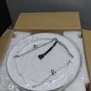 Bathroom Exhaust Fan with RGB Lights, 110CFM/1.0 Sones Vent Fan with 3 Color Temperatures, 5 Adjustable Brightness, Easy to Install, Remote Control, Quiet Ventilation Fan for Bath, Shower, Attic