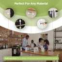 Baby Proofing Child Safety Locks (12 Pack) by Skyla Homes - The Safest, Quickest and Easiest 3M Adhesive Cabinet Latches, No Screws & Magnets, Multi-Purpose for Furniture, Kitchen, Ovens, Toilet Seats (White)