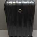DELSEY PARIS Helium Aero Hardside Expandable Luggage with Spinner Wheels, Brushed Charcoal, Carry-On 19 Inch