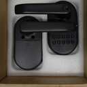 Keypad Door Lock with Handle: Keyless Entry Smart Lock for Front Door, NICE DIGI Electronic Digital Door Lock, Easy Installation