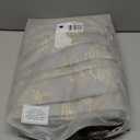 Loom and Mill Luxury Waterfall Valances for Windows, Jacquard Thick Swag Waterfall Curtains Valance with Tassels for Living Room, Bedroom Party Banquet Decorations (Grey, W59 Inch, 1 Panel)