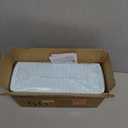 Amazon Basics Leak-Proof Dog and Puppy Potty Training Pee Pads with Quick-Dry 5-Layer Super Absorbent Design, Regular Size 22 x 22 inch, Blue & White, 100 Count