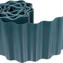 DOITOOL 1roll Garden Rolling Fence Edging Flexible Plastic Border for Flower Beds Sidewalks Easy Installation Decorative Lawn Divider for Neat Appearance above Ground Planting