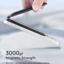 for MagSafe Wallet with Stand, Adjustable Stand Magnetic Wallet for iPhone, RIFD Blocking Phone Credit Card Holder for iPhone 17/16/15/14/13/12 Series, Not for iPhone 13/12 Mini, Black