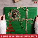 2 x Pawzity Rottweiler Ornament - Rottweiler Christmas Ornaments - Dog Gifts for Women Men, Dog Lovers Gifts - Dogs Ornaments 2025 - Acrylic Christmas Hanging Ornament 2025