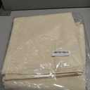 10 Yards x 63 Inches 100% Cotton Muslin Fabric by The Yard Draping Muslin Cloth Roll Textile Natural Cotton Fabric Bleached or Unbleached for Quilting Sewing Apparel Backing Material