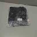 4 x AURUZA Winter Gloves Men Women, Zipper Cycling Gloves Touch Screen, Windproof Warm Gloves Cold Weather, Anti-Slip Sports Gloves for Cycling Driving Running Hiking Climbing Skiing Sports (X-Large, Black)