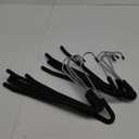 Open Ended Pants Hangers, 10 Pack Non-Slip Foam Padded Pants Hangers Space Saving Heavy Duty for Jeans, Trousers, Slacks