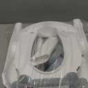 Rabb 1st Potty Training Seat, Upgrade Toddler Toilet Seat for Kids Boys Girls, 2 in 1 Potty Training Toilet, Splash Guard Anti-Slip Pad Step Stool(Grey-Pu)