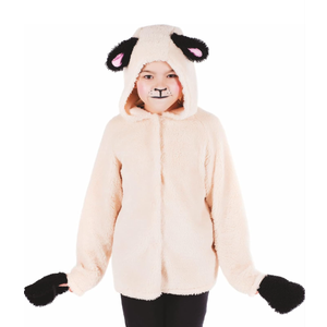 fun shack Sheep Costume for Kids, Sheep Costumes for kids, Sheep Costume for Girls, Sheep Costume For Boys, Lamb Costume Kids M