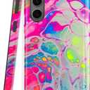 TGABORFU Dual Guard Case for Samsung Galaxy A16 5G, Heavy Duty Dual-Layer Shockproof Protective Phone Case,Colorful Bubbles