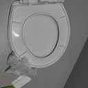 Bemis 730SLEC Slow Close Toilet Seat, Easy Clean Hinges and Durable Plastic Seat, Made in USA, Round, White