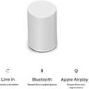Sonos Era 100 SL - Compact, Microphone-Free Speaker with WiFi, Bluetooth - White